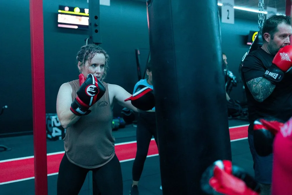 Boxing training at MPower